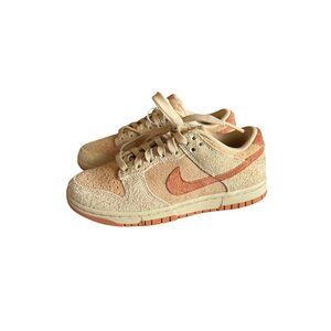 Nike Kids Size 5 Dunk Low "Burnt Sunrise" Suede sneakers RUNS SMALL